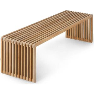 HKliving Slatted Bankje - Teak