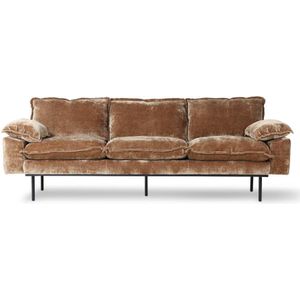 HKliving - Retro Sofa - Driezitsbank - Multi - Stof