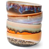HKLIVING - Kom 70s - Ø11 cm - Set van 4 - Kommen