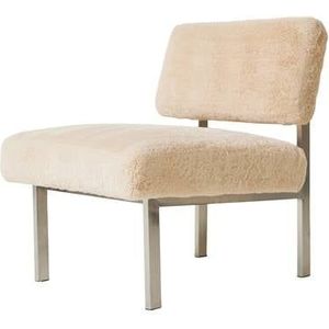 HKliving Furry Fauteuil - Champagne