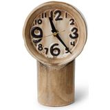 HKLIVING Tafelklok Retro - Keramisch - Handbeschilderd - Multicolor