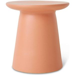 HKliving Earthenware Bijzettafel M - Peach