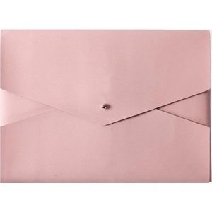 Shop4 - Geschikt voor 13 inch Laptop Hoes - Sleeve Envelop Licht Roze
