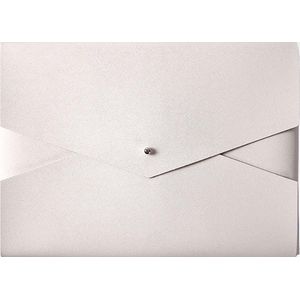 Shop4 - Geschikt voor 13 inch Laptop Hoes - Sleeve Envelop Wit