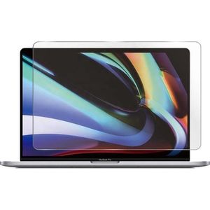 Shop4 - Geschikt voor MacBook Pro 16-inch (2019) Glazen Screenprotector - Gehard Glas Transparant