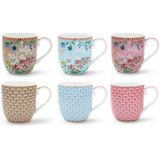 Borden - Set van 6 - Wit - Keramiek