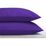 Dreamhouse - Kussenslopen (2 in 1 Set) - Katoen - 60x70 cm - Wit