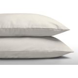 Dreamhouse - Kussenslopen (2 in 1 Set) - Katoen - 60x70 cm - Wit