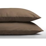 Dreamhouse - Kussenslopen (2 in 1 Set) - Katoen - 60x70 cm - Wit