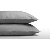 Dreamhouse Kussenslopen (2 in 1 Set) Katoen Grijs
