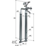 Hotbath Amice Badmengkraan Chroom A030FMCR