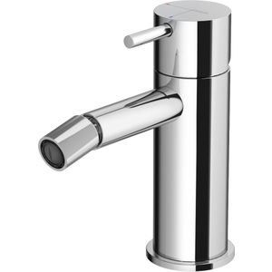 Hotbath Cobber bidetmengkraan L-uitloop zonder waste chroom CB018CR