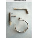 Hotbath - Cobber - Keukenmengkraan - Draaibare Uitloop - Geborsteld Nikkel
