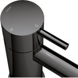 Handdoekhouder hotbath cobber draaibaar zwart chroom outlet