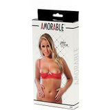 Amorable By Rimba 1/2 Cup Open BH - Rood M