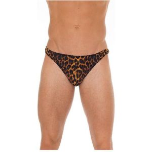 Animalischer Leoparden-String