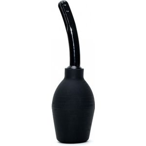 Rimba - Intiem Douche/anaal Douche Met Ballon Reservoir Van 350 ml - Zwart