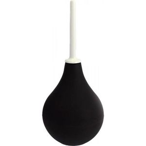 Rimba Latex Play - Anaal douche / intiem douche met zwarte ballon - 143 cc