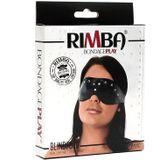 Rimba Bondage Play Blinddoek leer gedecoreerd met siernieten