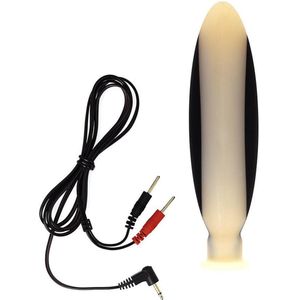 Rimba Electro Play Rimba Electro Sex Siliconen Dildo Plug Groot bi-polair 155 mm