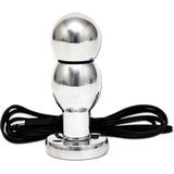 Rimba Electro Sex - Buttplug voor Electro Stimulatie - Bipolaire dildo - Diameter 35 mm - Lengte 10 cm