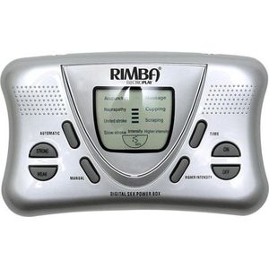 Rimba Electro Play - Electronische Erotische Stimulatie - Powerbox Set Met LCD Display