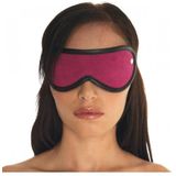 Rimba Bondage Play - Leren oogmasker Luxe - Roze