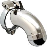 Rimba Bondage Play - Kuisheidskooi - Metalen Peniskooi Met Hangslot - Gesloten Model - One Size