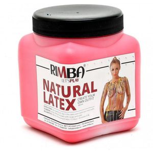 Rimba Latex Play - Vloeibaar Latex - Beschilder Je Lichaam - 500 ml - Rood