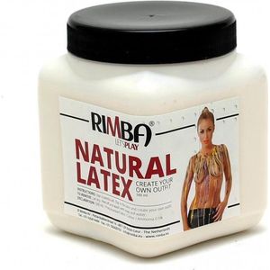 Rimba Latex Play - Vloeibaar Latex - Beschilder Je Lichaam - 500 ml - Transparant
