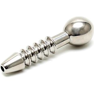 Rimba Bondage Play Holle Penis Plug Torpedo - diameter 10 mm