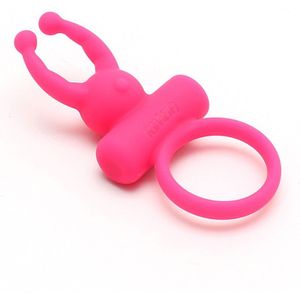 Rimba Toys Rimba Rome Vibrerende Cockring met Clitoris Stimulatie - Roze