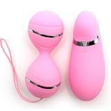 Rimba IBIZA Vibrator Set | clitoris vibrator en vibrerend eitje met remote control - roze