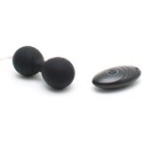 Rimba CANNES oplaadbare vaginaballen met remote control - zwart