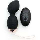 Rimba Toys - Athens - Vibrerende eitjes met remote control - Zwart