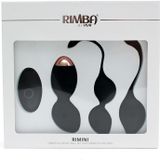 Rimba Toys Rimba Vibrerende Vaginale Balletjes Trainings Set met afstandsbediening ""Rimini"" - zwart