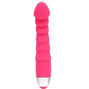 Rimba Toys Semi-Realistische Vibrator ""Palma"" - hot pink