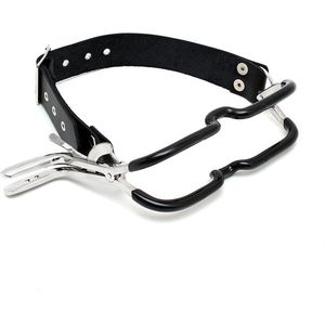 Rimba Bondage Play - Jennings Mondklem Met Leren Nekstrap