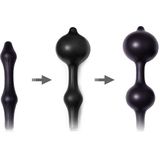 Inflatable Anal Plug With Double Balloon And Pump