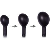 Inflatable Anal Plug with Pump Black