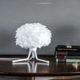Umage Eos micro tafellamp white met verstelbare tafelstandaard Ø 22 cm