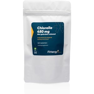 Fittergy Chlorella 450mg  120 tabletten
