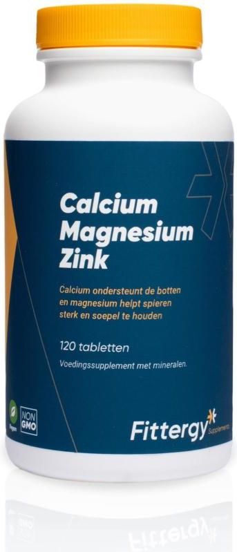 Fittergy Calcium magnesium zink 120 tabletten