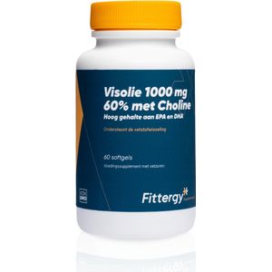 Fittergy Visolie 1000mg 60% met choline (60sft)