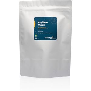 Fittergy Supplements - Psyllium Husk vezels - 350 gram - Bevat een natuurlijke bron van oplosbare voedingsvezels - Probiotica & Vezels - vegan - voedingssupplement