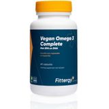 Fittergy Omega 3 vegan 150mg DHA 75mg EPA 60 capsules