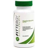 Fittergy Vitamine D3 25mcg met zink 60 tabletten