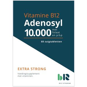 B12 Vitamins - B12 Adenosyl 10.000 - Voedingssupplement - 60 Tabletten - Vegan