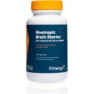 Fittergy Supplements Nootropic Brain Starter Vitamine B3 & B5 60 capsules