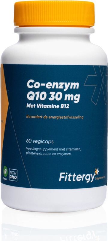 Fittergy Supplements Co-enzym Q10 Met Vitamine B12 60 capsules